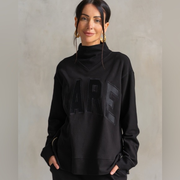 Bella Interlock Mock Neck - Picture 2 of 2